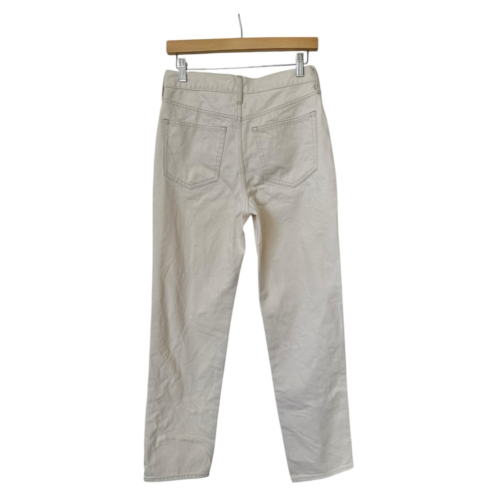 J. Crew High-Rise Full Length '90s Classic Straight Jean Natural Denim Size 26 - Picture 8 of 13